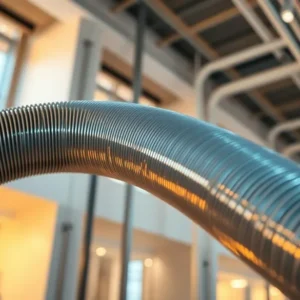 تأثیر استفاده از لوله فلکسیبل بر کاهش مصرف انرژی در ساختمان‌ها