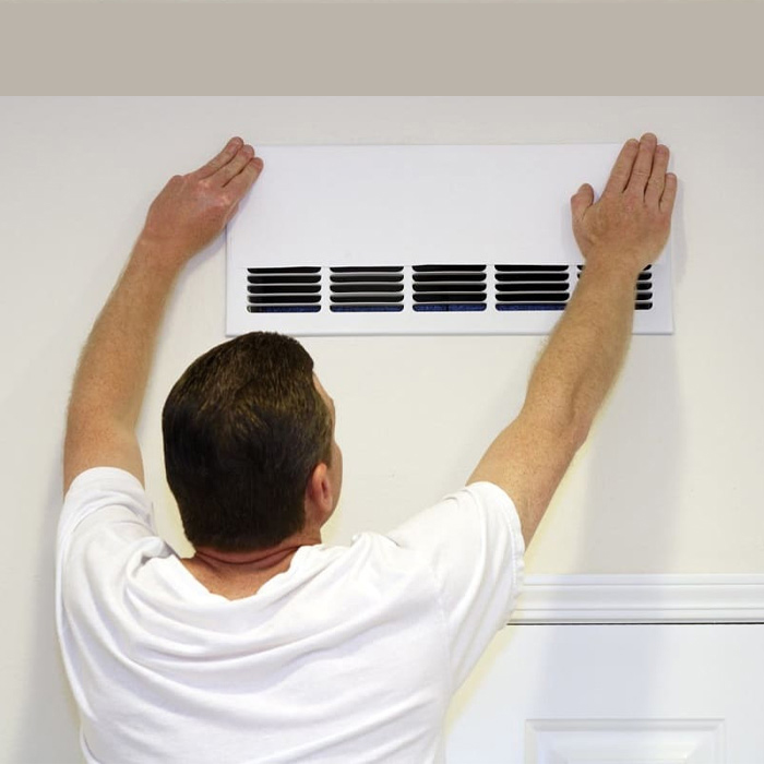 محل نصب دریچه تهویه هوا